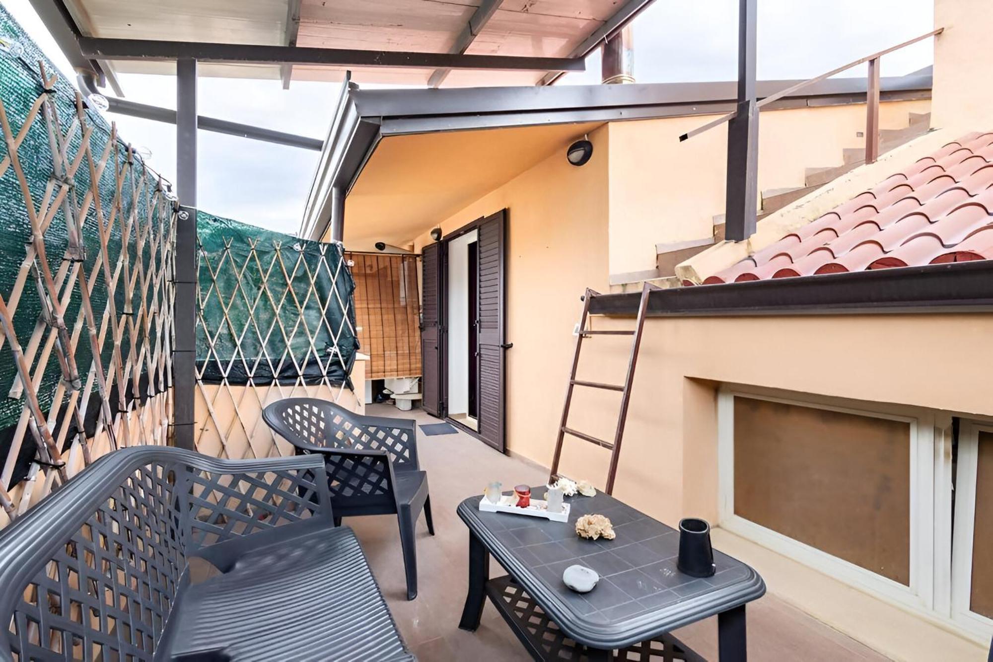 Romantico Monolocale Veranda Privata Vista Mare Reggio di Calabria Exterior foto